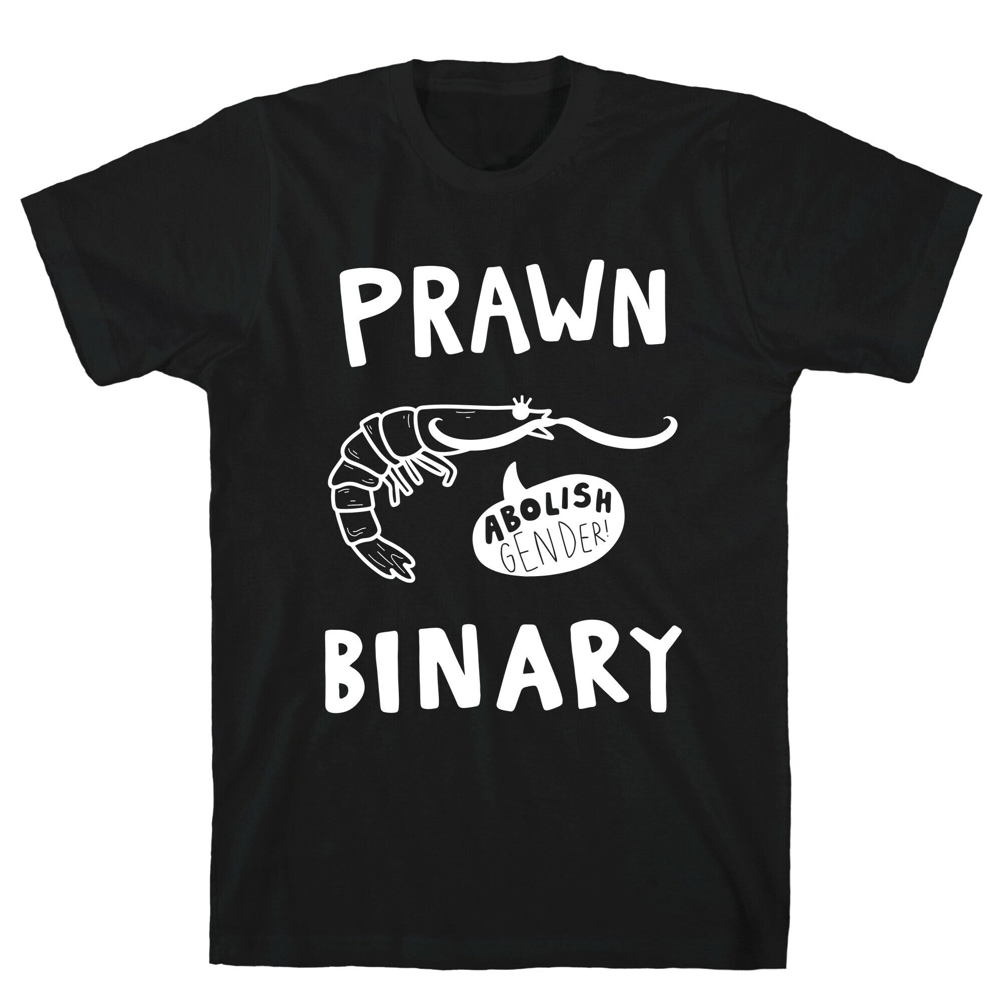 Prawn-Binary T-Shirt